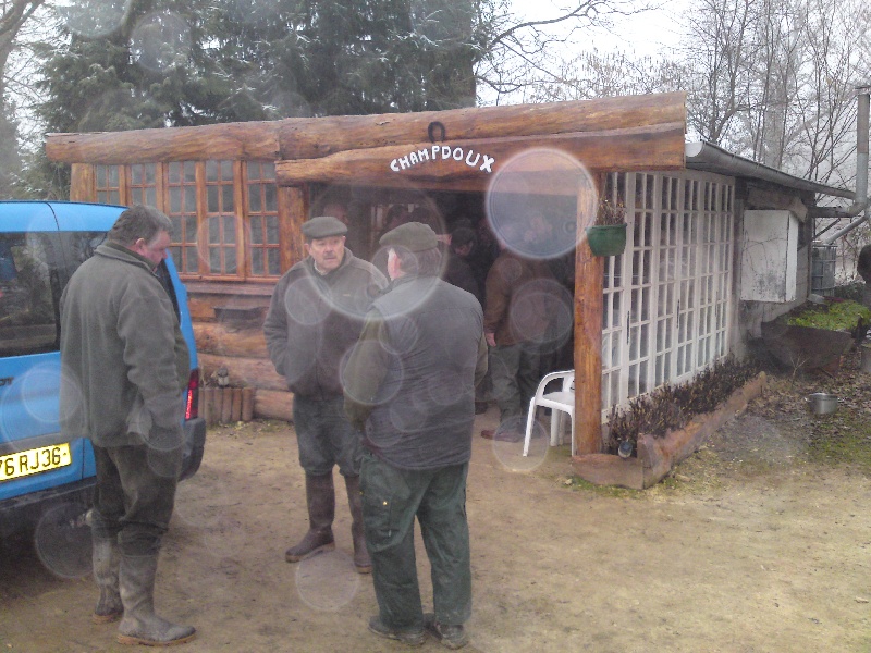 Journée de chasse du 08/02/09 à La Châtre l' Anglin (36)